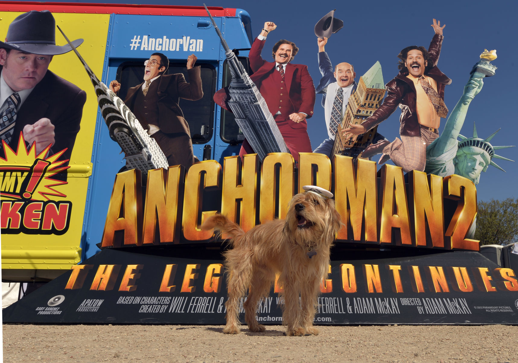 AnchorVan Unveiled for "Anchorman 2: The Legend Continues" Digital Debut
